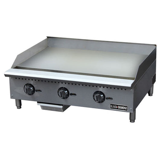 Black Diamond BDCTG-36T Thermostatic Gas Griddle 36"