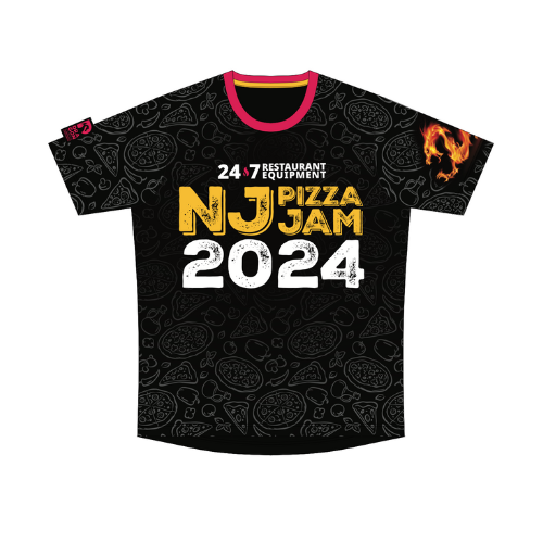 NJ Pizza Jam 2024 T-Shirt (Pre-Order)