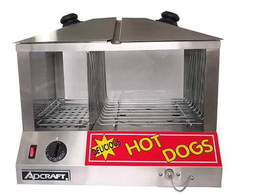 Adcraft HDS-1300W/100 Hot Dog Steamer