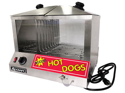 Adcraft HDS-1300W/100 Hot Dog Steamer