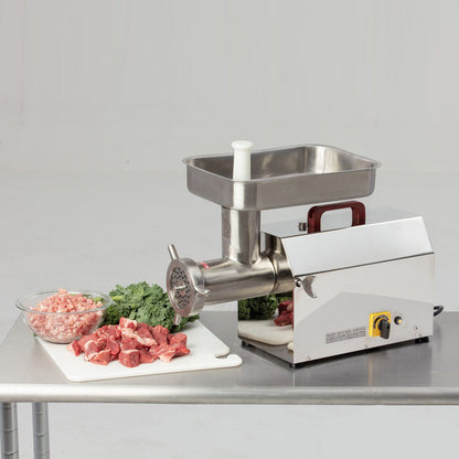 Adcraft 1A-CG412 #12 Meat Grinder, in Stainless Steel