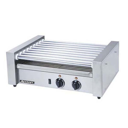 Adcraft RG-09 Roller Grill - 9 Roller